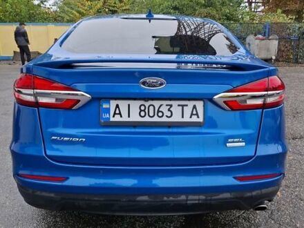 Форд Фьюжн 2018 в Белой Церкве на Automoto.ua Синий Форд Фьюжн, объемом двигателя 1.5 л и пробегом 98 тыс. км за 13800 $, фото 1 на Automoto.ua