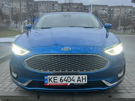 Форд Фьюжен 2019 у Дніпро (Дніпропетровську) на Automoto.ua Синій Форд Фьюжен, об'ємом двигуна 2 л та пробігом 94 тис. км за 22000 $, фото 1 на Automoto.ua