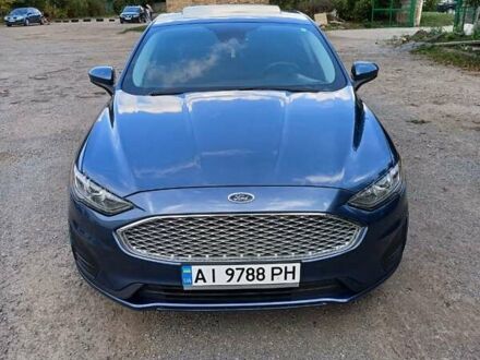 Форд Фьюжен 2019 у Золочеве на Automoto.ua Синій Форд Фьюжен, об'ємом двигуна 2 л та пробігом 110 тис. км за 17600 $, фото 1 на Automoto.ua