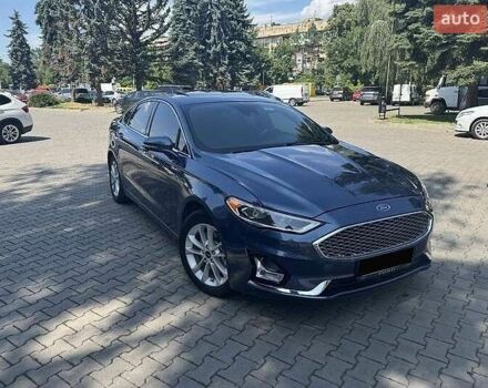 Синий Форд Фьюжн, объемом двигателя 2 л и пробегом 118 тыс. км за 14800 $, фото 1 на Automoto.ua