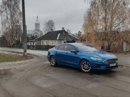 Синий Форд Фьюжн, объемом двигателя 2 л и пробегом 160 тыс. км за 13500 $, фото 1 на Automoto.ua