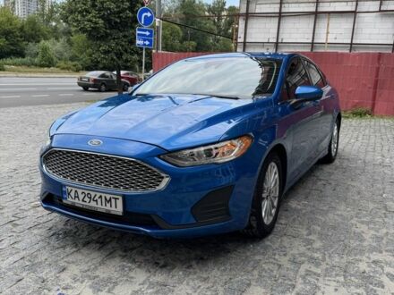 Синий Форд Фьюжн, объемом двигателя 2.5 л и пробегом 130 тыс. км за 13000 $, фото 1 на Automoto.ua