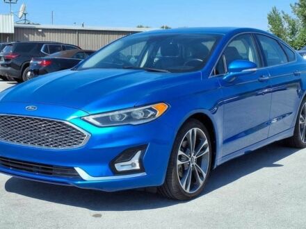 Синий Форд Фьюжн, объемом двигателя 2 л и пробегом 33 тыс. км за 13000 $, фото 1 на Automoto.ua