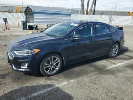 Синий Форд Фьюжн, объемом двигателя 2 л и пробегом 71 тыс. км за 3700 $, фото 1 на Automoto.ua