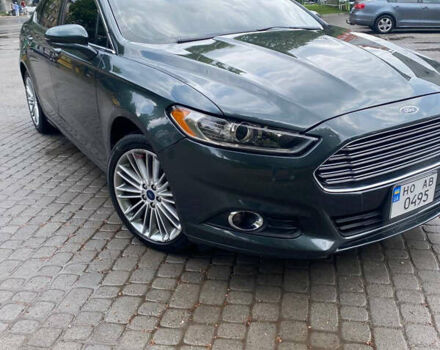 Зеленый Форд Фьюжн, объемом двигателя 2 л и пробегом 326 тыс. км за 9000 $, фото 4 на Automoto.ua