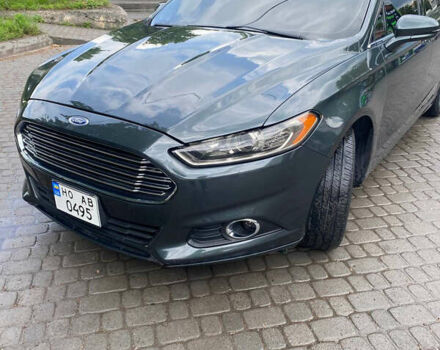 Зеленый Форд Фьюжн, объемом двигателя 2 л и пробегом 326 тыс. км за 9000 $, фото 2 на Automoto.ua