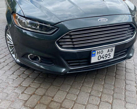 Зеленый Форд Фьюжн, объемом двигателя 2 л и пробегом 326 тыс. км за 9000 $, фото 3 на Automoto.ua