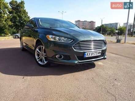 Форд Фьюжн 2014 в Харькове на Automoto.ua Зеленый Форд Фьюжн, объемом двигателя 2 л и пробегом 164 тыс. км за 13500 $, фото 1 на Automoto.ua