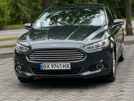 Форд Фьюжн 2014 в Хмельницком на Automoto.ua Зеленый Форд Фьюжн, объемом двигателя 2 л и пробегом 160 тыс. км за 11700 $, фото 1 на Automoto.ua