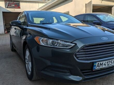 Форд Фьюжн 2014 в Житомире на Automoto.ua Зеленый Форд Фьюжн, объемом двигателя 2.5 л и пробегом 209 тыс. км за 9300 $, фото 1 на Automoto.ua