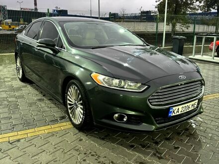 Форд Фьюжн 2015 в Киеве на Automoto.ua Зеленый Форд Фьюжн, объемом двигателя 2 л и пробегом 250 тыс. км за 10800 $, фото 1 на Automoto.ua