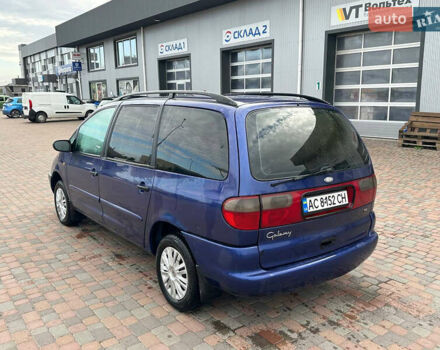Синий Форд Галакси, объемом двигателя 1.9 л и пробегом 305 тыс. км за 2999 $, фото 3 на Automoto.ua