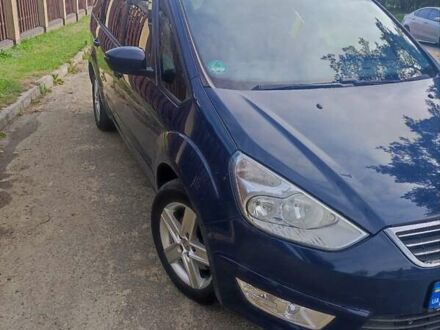 Синий Форд Галакси, объемом двигателя 2 л и пробегом 245 тыс. км за 10700 $, фото 1 на Automoto.ua