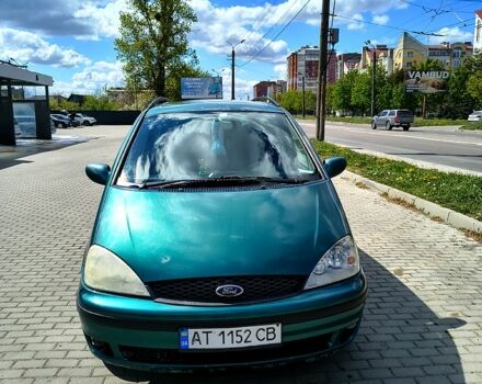 Зеленый Форд Галакси, объемом двигателя 1.9 л и пробегом 320 тыс. км за 3200 $, фото 1 на Automoto.ua