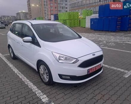 Белый Форд Гранд С-макс, объемом двигателя 1.5 л и пробегом 170 тыс. км за 9500 $, фото 2 на Automoto.ua
