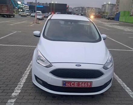 Белый Форд Гранд С-макс, объемом двигателя 1.5 л и пробегом 170 тыс. км за 9500 $, фото 1 на Automoto.ua