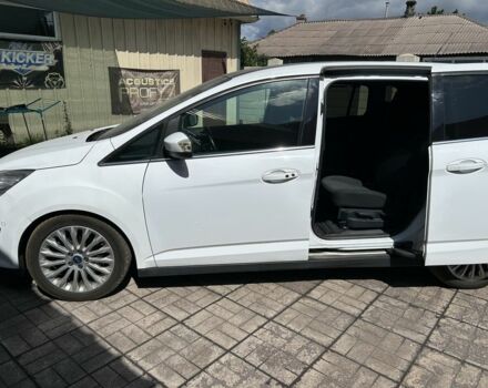 Белый Форд Гранд С-макс, объемом двигателя 2 л и пробегом 296 тыс. км за 6800 $, фото 1 на Automoto.ua