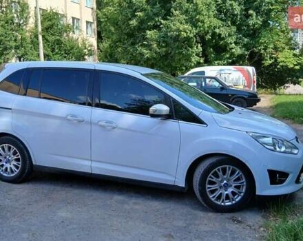 Белый Форд Гранд С-макс, объемом двигателя 1.6 л и пробегом 260 тыс. км за 7200 $, фото 1 на Automoto.ua