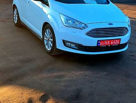 Форд Гранд С-макс 2017 у Житомирі на Automoto.ua Білий Форд Гранд С-макс, об'ємом двигуна 15 л та пробігом 256 тис. км за 13000 $, фото 1 на Automoto.ua