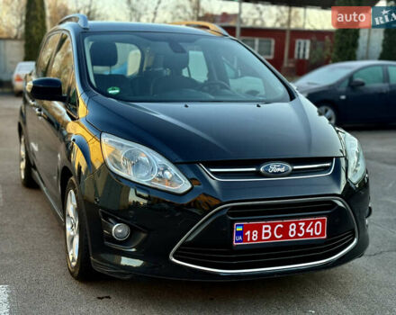 Черный Форд Гранд С-макс, объемом двигателя 1.6 л и пробегом 188 тыс. км за 7499 $, фото 2 на Automoto.ua