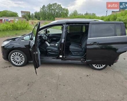 Черный Форд Гранд С-макс, объемом двигателя 1.5 л и пробегом 156 тыс. км за 8450 $, фото 5 на Automoto.ua