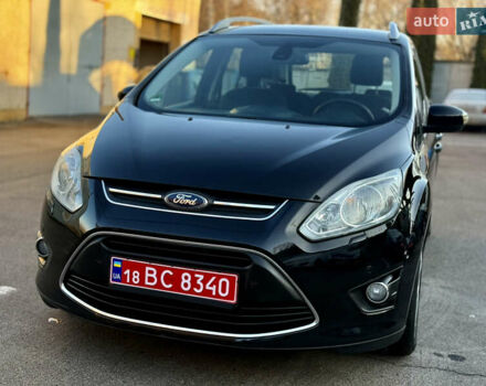 Черный Форд Гранд С-макс, объемом двигателя 1.6 л и пробегом 188 тыс. км за 7499 $, фото 1 на Automoto.ua