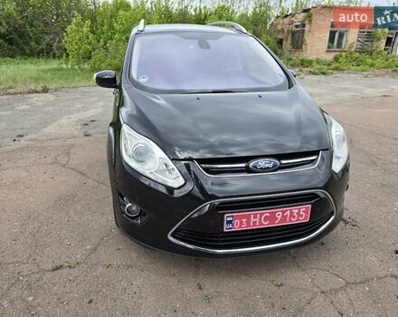 Черный Форд Гранд С-макс, объемом двигателя 1.5 л и пробегом 156 тыс. км за 8450 $, фото 2 на Automoto.ua