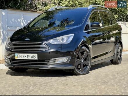 Черный Форд Гранд С-макс, объемом двигателя 1.5 л и пробегом 173 тыс. км за 8999 $, фото 1 на Automoto.ua