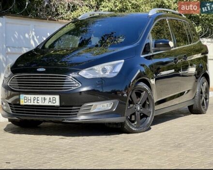 Черный Форд Гранд С-макс, объемом двигателя 1.5 л и пробегом 173 тыс. км за 8999 $, фото 1 на Automoto.ua