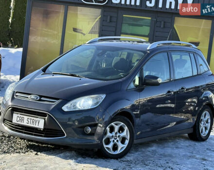 Серый Форд Гранд С-макс, объемом двигателя 1.6 л и пробегом 207 тыс. км за 7400 $, фото 13 на Automoto.ua