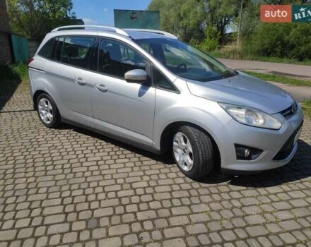 Серый Форд Гранд С-макс, объемом двигателя 1.6 л и пробегом 185 тыс. км за 7000 $, фото 11 на Automoto.ua