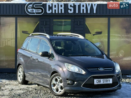 Серый Форд Гранд С-макс, объемом двигателя 1.6 л и пробегом 207 тыс. км за 7400 $, фото 1 на Automoto.ua