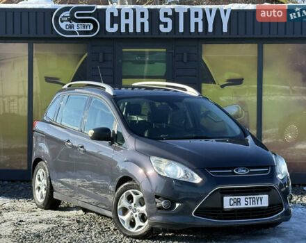 Серый Форд Гранд С-макс, объемом двигателя 1.6 л и пробегом 207 тыс. км за 7400 $, фото 1 на Automoto.ua