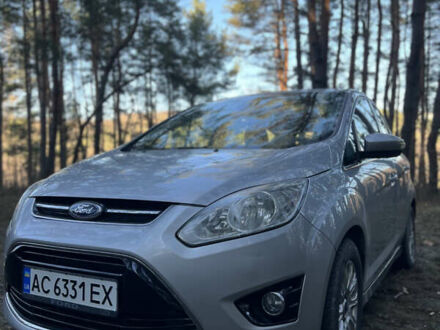 Серый Форд Гранд С-макс, объемом двигателя 2 л и пробегом 262 тыс. км за 7300 $, фото 1 на Automoto.ua