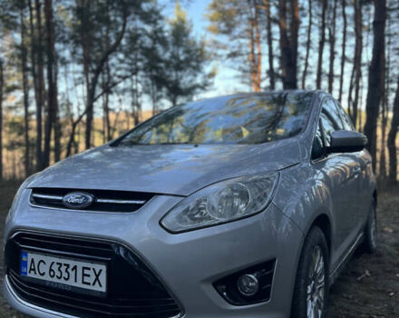 Серый Форд Гранд С-макс, объемом двигателя 2 л и пробегом 262 тыс. км за 7300 $, фото 1 на Automoto.ua