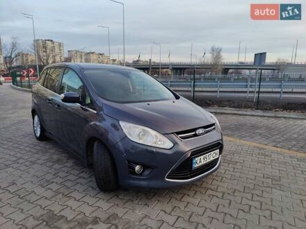 Форд Гранд С-макс 2013 у Києві на Automoto.ua Сірий Форд Гранд С-макс, об'ємом двигуна 2 л та пробігом 268 тис. км за 8900 $, фото 1 на Automoto.ua