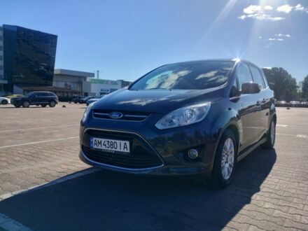 Серый Форд Гранд С-макс, объемом двигателя 1.6 л и пробегом 197 тыс. км за 8800 $, фото 1 на Automoto.ua