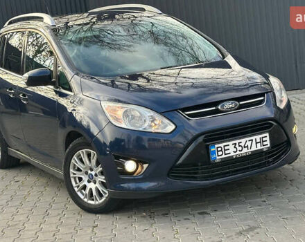 Синий Форд Гранд С-макс, объемом двигателя 1.6 л и пробегом 265 тыс. км за 7700 $, фото 7 на Automoto.ua