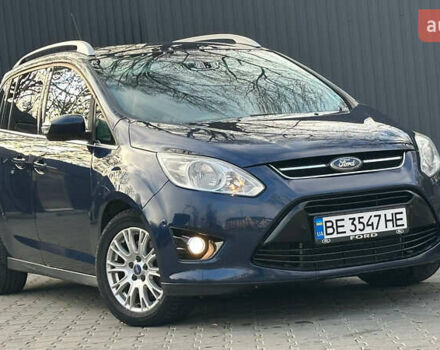 Синий Форд Гранд С-макс, объемом двигателя 1.6 л и пробегом 265 тыс. км за 7700 $, фото 9 на Automoto.ua