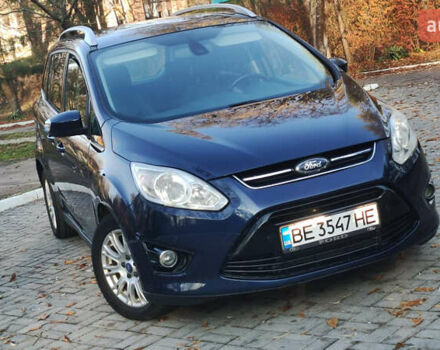 Синий Форд Гранд С-макс, объемом двигателя 1.6 л и пробегом 265 тыс. км за 7700 $, фото 53 на Automoto.ua