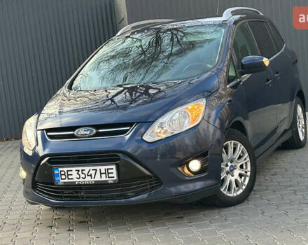 Синий Форд Гранд С-макс, объемом двигателя 1.6 л и пробегом 265 тыс. км за 7700 $, фото 3 на Automoto.ua
