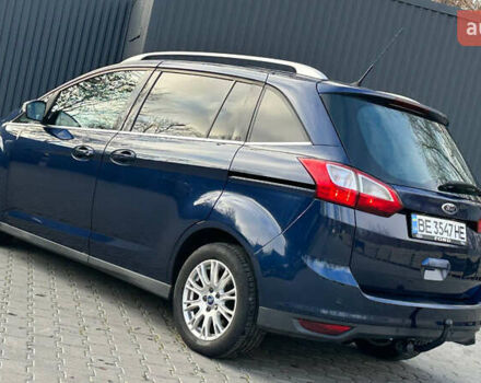 Синий Форд Гранд С-макс, объемом двигателя 1.6 л и пробегом 265 тыс. км за 7700 $, фото 12 на Automoto.ua