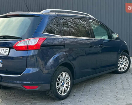Синий Форд Гранд С-макс, объемом двигателя 1.6 л и пробегом 265 тыс. км за 7700 $, фото 17 на Automoto.ua