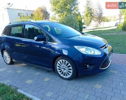 Синий Форд Гранд С-макс, объемом двигателя 1.6 л и пробегом 245 тыс. км за 6900 $, фото 7 на Automoto.ua
