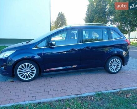 Синий Форд Гранд С-макс, объемом двигателя 1.6 л и пробегом 245 тыс. км за 6900 $, фото 3 на Automoto.ua