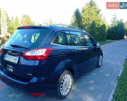 Синий Форд Гранд С-макс, объемом двигателя 1.6 л и пробегом 245 тыс. км за 6900 $, фото 5 на Automoto.ua