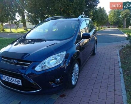 Синий Форд Гранд С-макс, объемом двигателя 1.6 л и пробегом 245 тыс. км за 6900 $, фото 1 на Automoto.ua