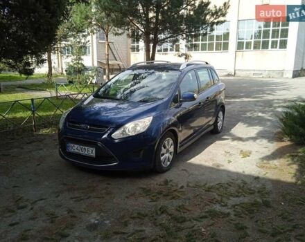 Синий Форд Гранд С-макс, объемом двигателя 1.6 л и пробегом 256 тыс. км за 7500 $, фото 1 на Automoto.ua