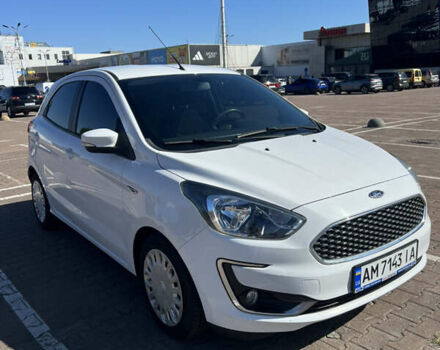 Белый Форд КА, объемом двигателя 1.2 л и пробегом 105 тыс. км за 8300 $, фото 1 на Automoto.ua