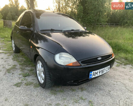 Черный Форд КА, объемом двигателя 1.3 л и пробегом 350 тыс. км за 1700 $, фото 1 на Automoto.ua